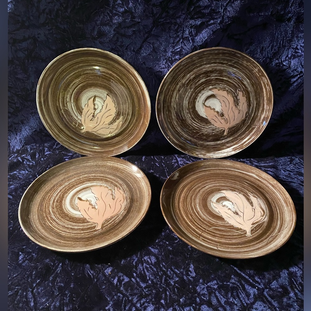 Vintage SANTA ANITA Vreni Salad Plates
set of 4 RARE